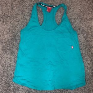 Teal Nike workout tank top
